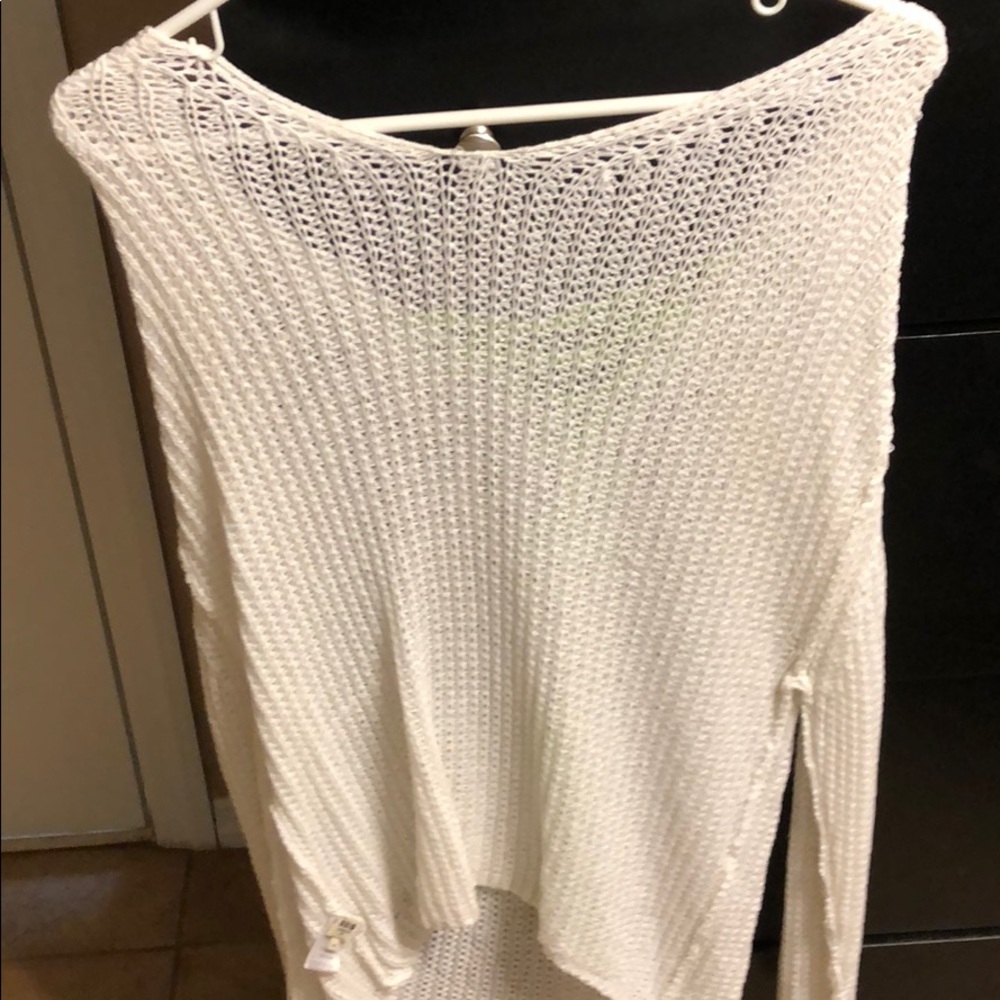 White sweater